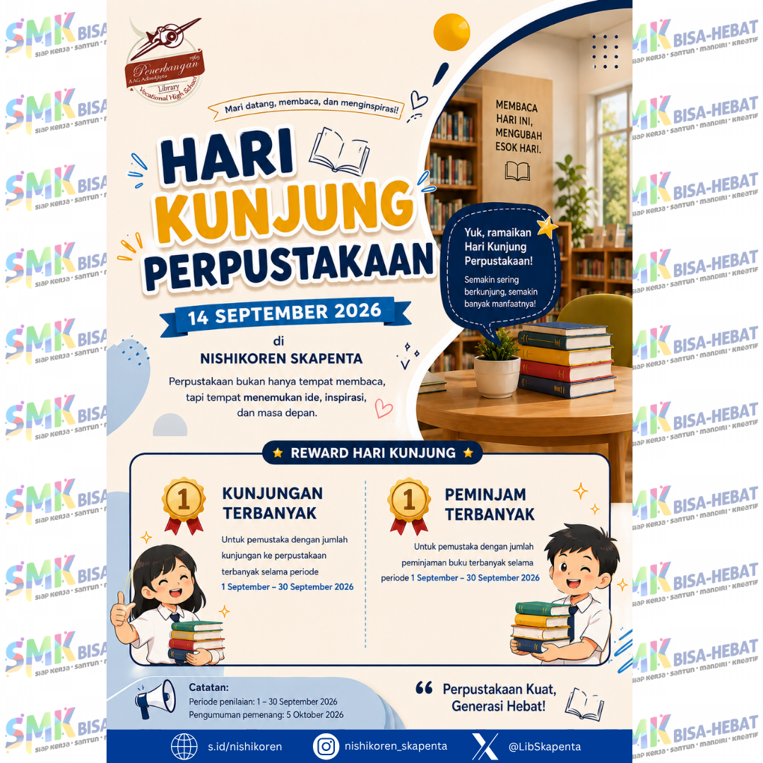 Reward Hari Kunjung Perpustakaan